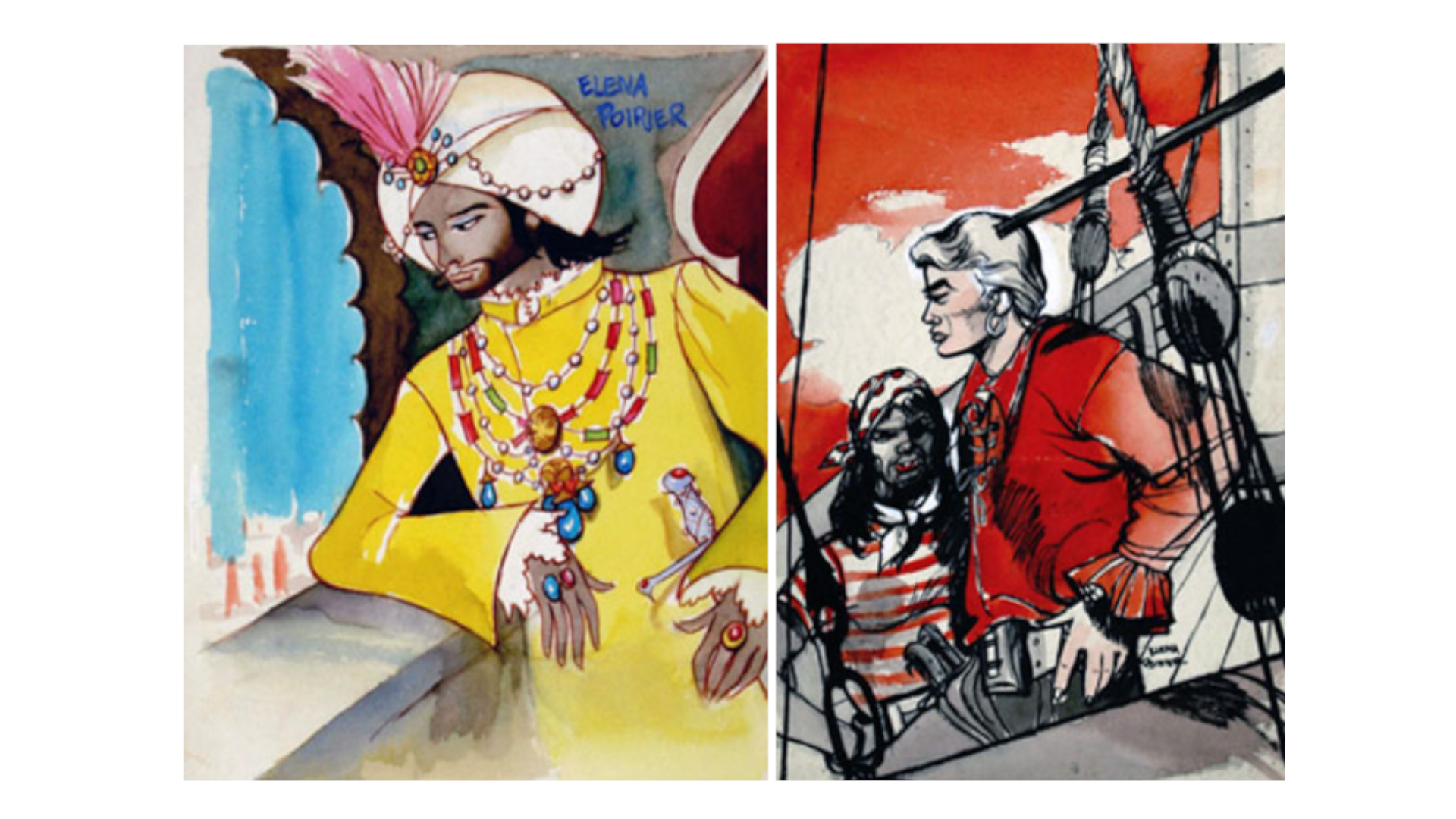 Elena Poirier ilustraciones