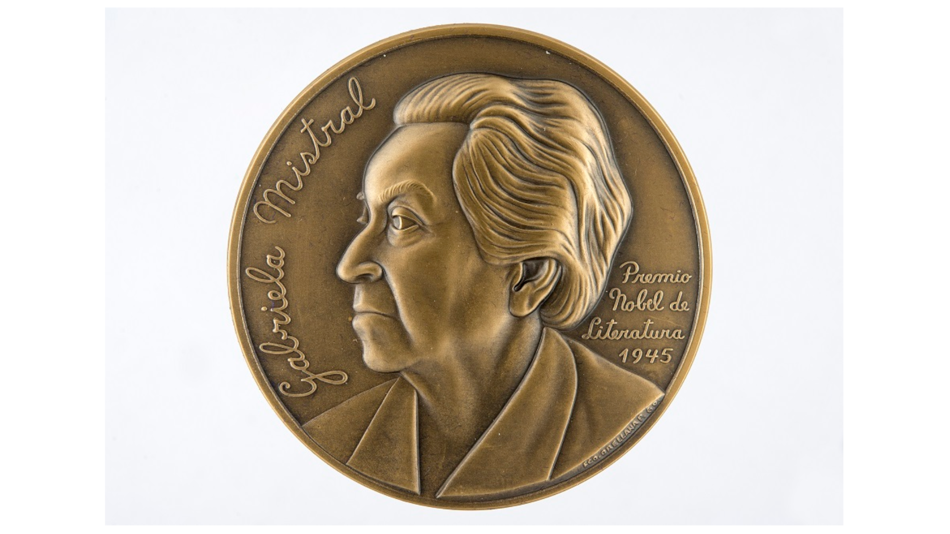 Gabriela Mistral medalla