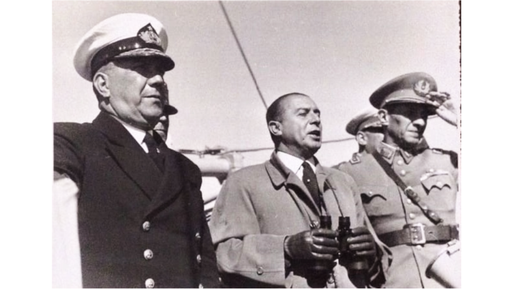 Videla en Antártica