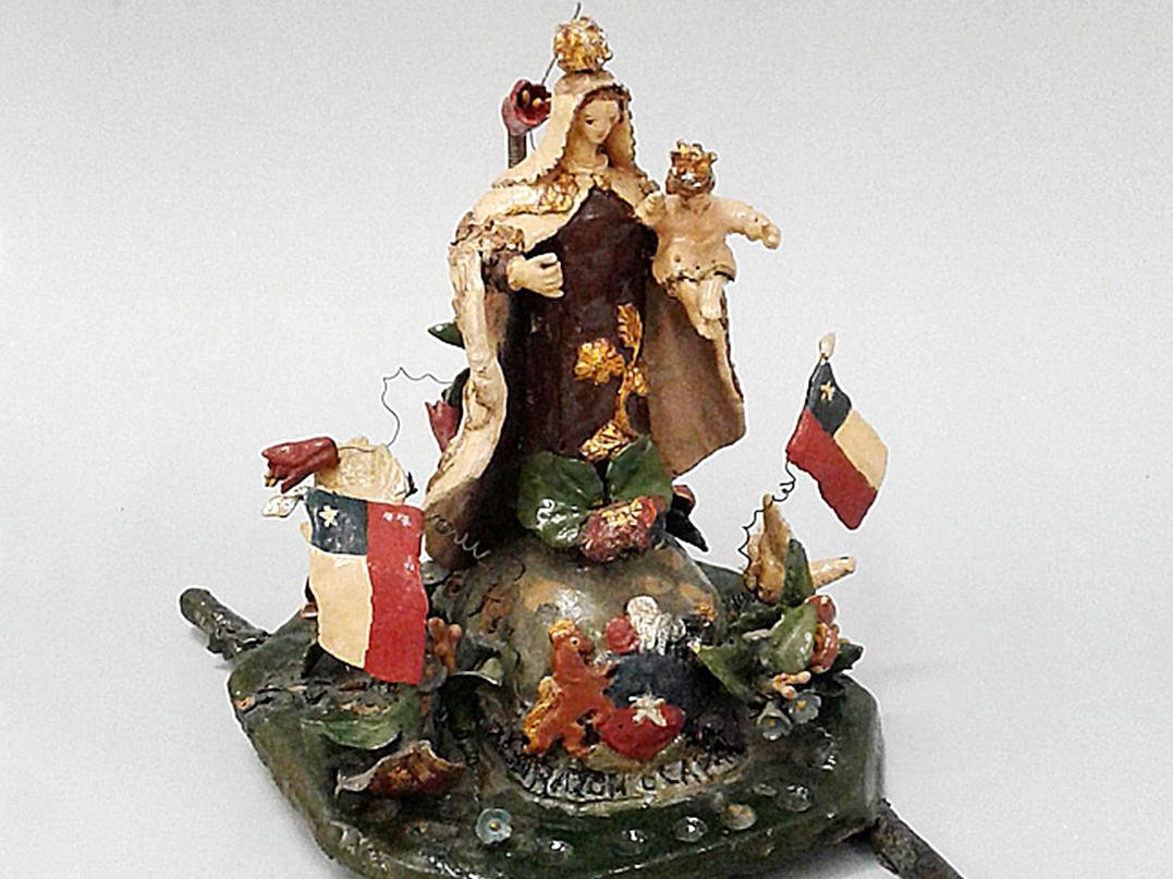 Figurilla de la Virgen del Carmen