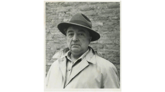 Retrato fotográfico de Joaquín Edwards Bello