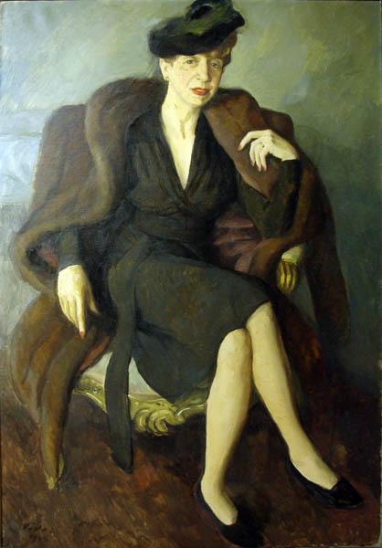 Retrato de Olga Piazza Tavani
