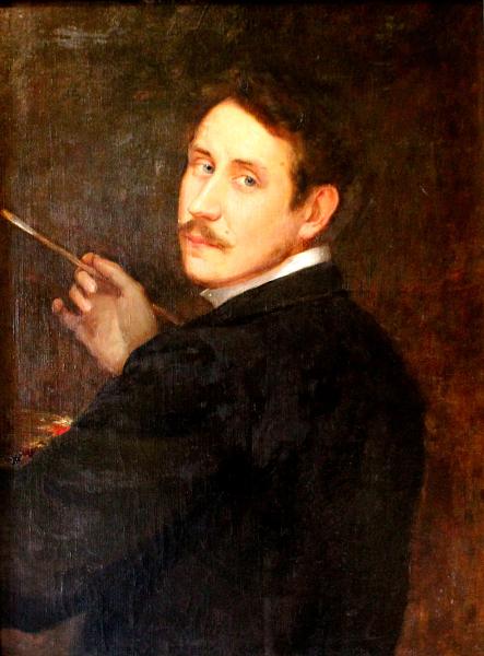 Autorretrato de Manuel Thomson Autorretrato de Manuel Thomson